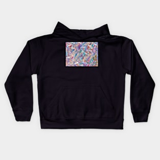 Colorful Artistic Expressions Kids Hoodie